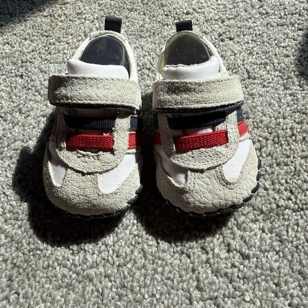 Pediped Kids Sandals with Red, White, and Navy NWOB